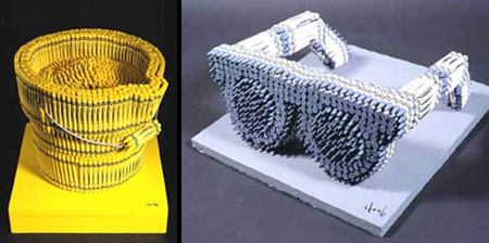 3-D модели из мелков 3-D модели из мелков