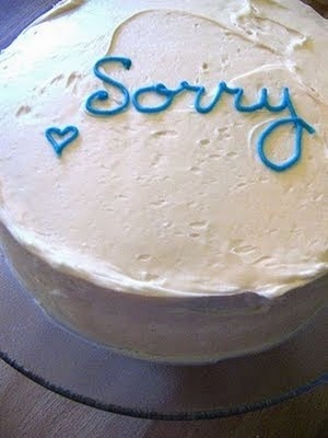 Торты, как средство попросить прощения Торты, как средство попросить прощения