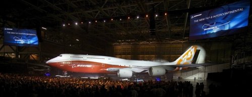 ����� ������������ ���������� Boeing 747-8 Intercontinental