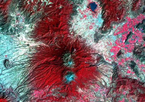���������� ����� �� �������� Landsat 7
