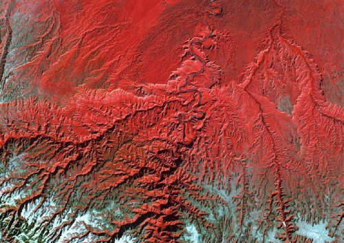 ���������� ����� �� �������� Landsat 7