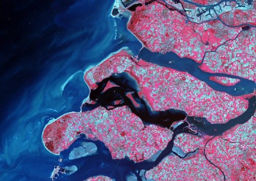 ���������� ����� �� �������� Landsat 7