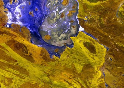 ���������� ����� �� �������� Landsat 7