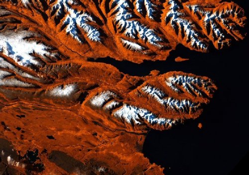 ���������� ����� �� �������� Landsat 7