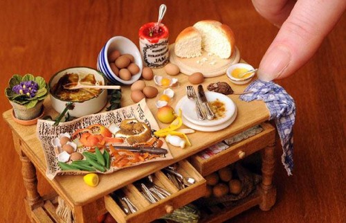 Миниатюрные игрушечные наборы вкусностей Миниатюрные игрушечные наборы вкусностей