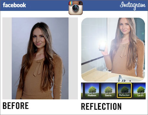 Facebook �������� �� ���� ����� ������� �� Instagram
