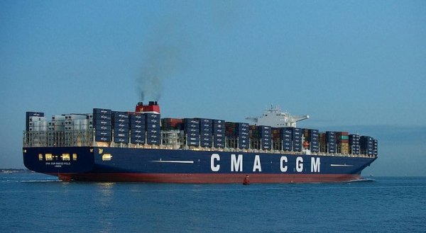 CMA CGM Marco Polo � ���������� � ���� �����-�������������