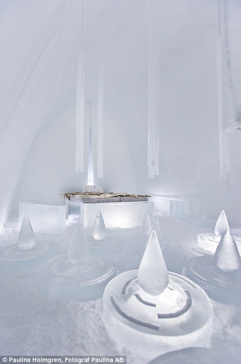 Невероятные новые интерьеры Icehotel в Швеции (18 фото) Невероятные новые интерьеры Icehotel в Швеции (18 фото)