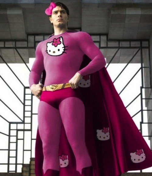 Знаменитые супергерои в стиле а-ля Hello Kitty (12 фото) Знаменитые супергерои в стиле а-ля Hello Kitty (12 фото)