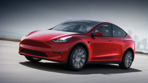 � ��������� ���� �������� ������������ ����� Tesla Model Y